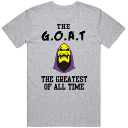 Skeletor The Greatest Of All Time Goat Cartoon He-man T Shirt