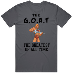 He-man The Greatest Of All Time Goat Cartoon Retro T Shirt