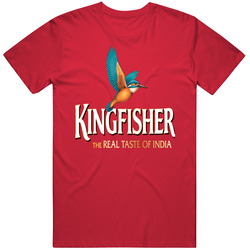 Kingfisher Indian Beer Drink Alcohol T Shirt