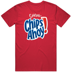 Chewy Chips Ahoy Cookies Chocolate Chip Snack Junk Food T Shirt