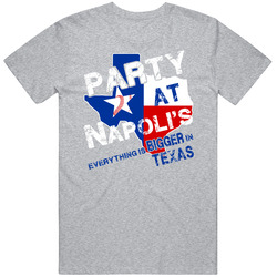 Party At Napoli's Mike Napoli Texas Baseball T Shirt