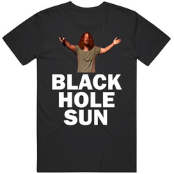 Chris Cornell Black Hole Sun Soundgarden Musician T Shirt