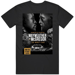 Connor Mcgregor Vs Mayweather Boxing Fight Match Event T Shirt