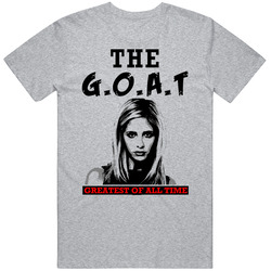Buffy The Vampire Slayer The Greatest Of All Time Goat Tv Show T Shirt