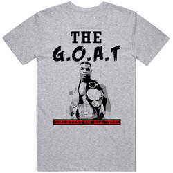 Mike Tyson The Greatest Of All Time Goat Boxing Boxer Sports T Shirt