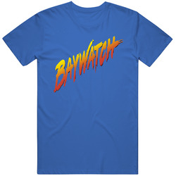 Baywatch Movie Tv Show Title Lifeguards T Shirt