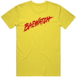 Baewatch Movie Tv Show Parody Funny Baywatch T Shirt