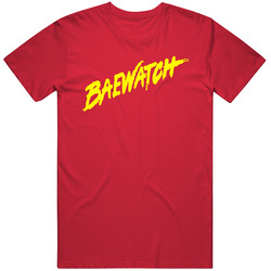 Baewatch Funny Parody Tv Show Baywatch Movie T Shirt