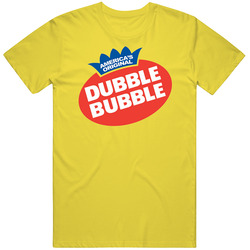 Dubble Bubble Chewing Gum Candy Junk Food Snack T Shirt