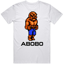 Double Dragon Abobo Boss Video Game Arcade Ninetendo T Shirt