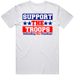 Support The Troops Defending Our Freedom Patriotic T Shirt