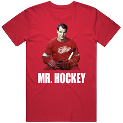 Mr Hockey Gordie Howe Tribute Legend Detroit Hockey T Shirt