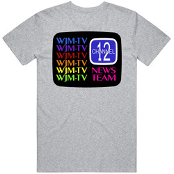 Mary Tyler Moore Wjm-tv Channel 12 News Team Tribute T Shirt