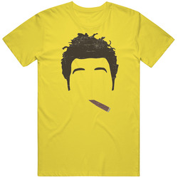 Cosmo Kramer Seinfeld Hair Cigar Tv Show T Shirt