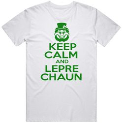 Keep Calm And Leprechaun St Patrick's Day Beer T Shirt