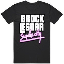 Brock Lesnar Suplex City Gta Video Game Parody T Shirt