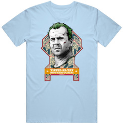Die Hard Classic Movie Quote 80s Retro T Shirt