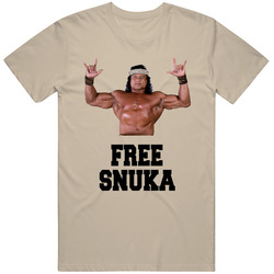 Free Snuka Jimmy Superfly Snuka Wrestling Legend T Shirt
