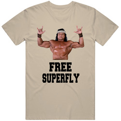 Free Superfly Jimmy Snuka Wrestling Legend T Shirt