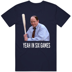 George Costanza Quote Seinfeld Tv Show Baseball T Shirt