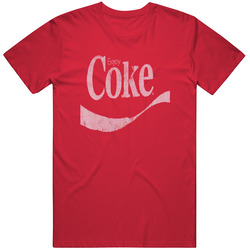 Enjoy Coke Funny Drugs Tom Sizemore Distressed Look T Shirt