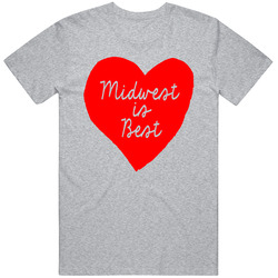 Midwest Is Best Patriotic Pride Support T Shirt
