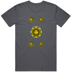 5 Five Denari Coins Italian Cards Scopa Briscola T Shirt