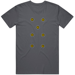 7 Seven Denari Coins Italian Cards Scopa Briscola T Shirt
