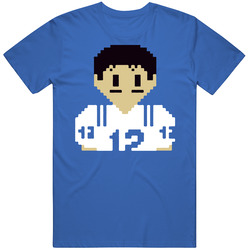 Andrew Luck Indianapolis Football 8 Bit Qb T Shirt
