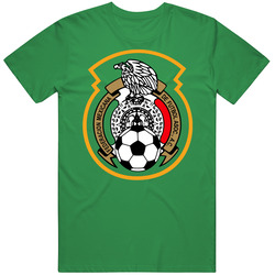 Mexico World Cup Soccer Futbol Logo Crest T Shirt