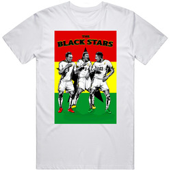 Ghana World Cup Futbol Soccer 2014 T Shirt