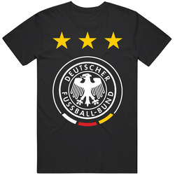Germany World Cup Soccer Futbol Crest Logo T Shirt