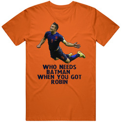 Robin Van Persie Netherlands Soccer World Cup Futbol T Shirt