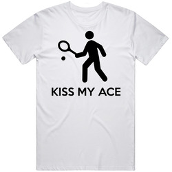 Kiss My Ace Funny Tennis T Shirt