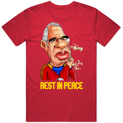 Luis Aragones Spainish Soccer Legend Manager Tribute T Shirt
