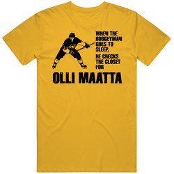 Olli Maatta Boogeyman Pittsburgh Hockey Defense T Shirt