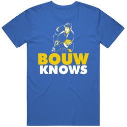 Jay Bouwmeester Bouw Knows St Louis Hockey T Shirt