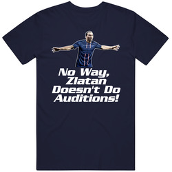Zlatan Ibrahimovic Quote French Soccer T Shirt