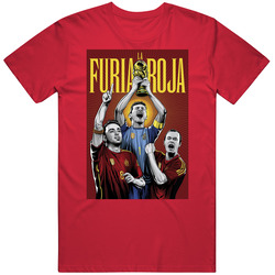 Spain World Cup 2014 Futbol Soccer T Shirt