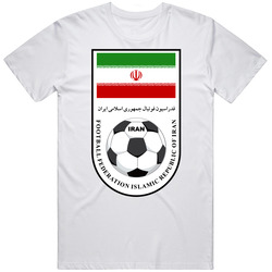 Iran Futbol Soccer World Cup Logo Crest T Shirt