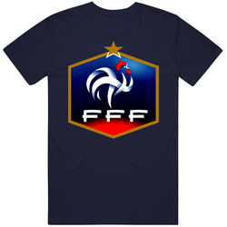 France World Cup Soccer Logo Crest T Shirt