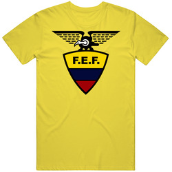 Ecuador Soccer World Cup Futbol Crest Logo T Shirt