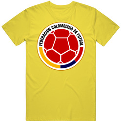 Columbia Soccer Futbol Logo Crest World Cup T Shirt