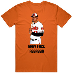 Manny Machado Baby Face Assassin Baltimore Baseball T Shirt