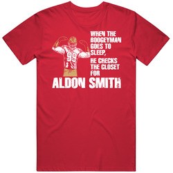 Aldon Smith Boogeyman Football San Francisco Defense T Shirt