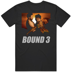 Bound 3 Parody James Franco Seth Rogan West Kardashian T Shirt