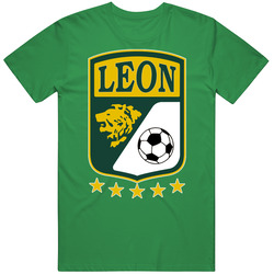 Club Leon Mexican Futbal Mexico Soccer Guanajuato T Shirt