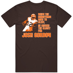 Josh Gordon Boogeyman Cleveland Football Wr T Shirt