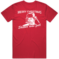 Cousin Eddie Shitters Was Full Funny Christmas Vacation Movie T Shirt