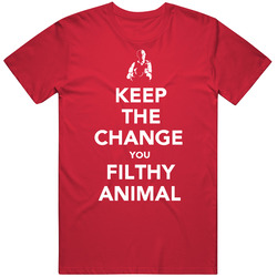 Keep The Change You Filthy Animal Home Alone Move T Shirt